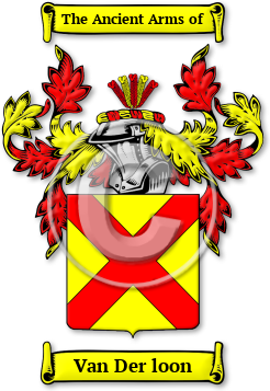 Van Der loon Family Crest Download (JPG) Legacy Series - 600 DPI
